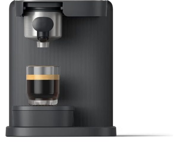 Philips Baristina Espresso Makinesi – Gerçek Espresso, Tam Kolaylık – Kompakt – 16 Bar Basınç – Entegre Öğütücü – Siyah Makine, Siyah Filtre Tutuculu (BAR300/60)