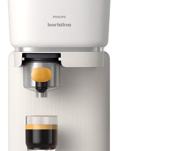 Philips Baristina Espresso Makinesi, Kompakt Tasarım, Evde Barista Kalitesinde Espresso, 16 Bar Basınç, BAR300/03