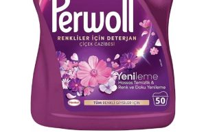 Perwoll Hassas Sıvı Çamaşır Deterjanı Yenileme & Çiçek Cazibesi 2.75L (50 Yıkama)