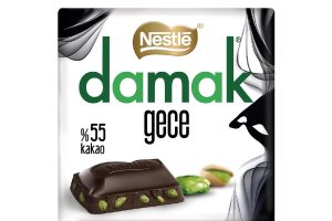 🚨 Nestlé Damak Gece Antep Fıstıklı Bitter Çikolata, 60 g — %10 İndirim
