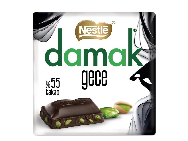🚨 Nestlé Damak Gece Antep Fıstıklı Bitter Çikolata, 60 g — %10 İndirim