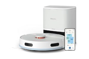 🛍️ Philips 2000 Serisi Islak Kuru Moplu İstasyonlu Robot Süpürge, HomeRun Uygulaması, LDS Radar Navigasyon, Beyaz, XU2100/20