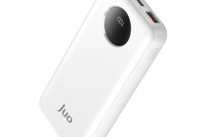 🚨 Juo 10000mAh 22.5W Dijital Led Ekranlı Taşınabilir Hızlı Şarj Cihazı Powerbank Beyaz
