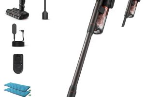 Philips 8000 Serisi Aqua Plus Kablosuz Dik Süpürge, 360° Güçlü Emiş, TriActive Akıllı LED Başlık, 80 dk’ya Kadar Kullanım, XC8153/10