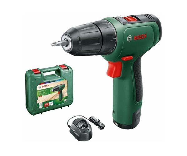 🛍️ Bosch Akülü Delme/Vidalama Makinesi EasyDrill 1200(1 Adet Akü, 12 Volt Sistem, Takım Çantası İçinde)