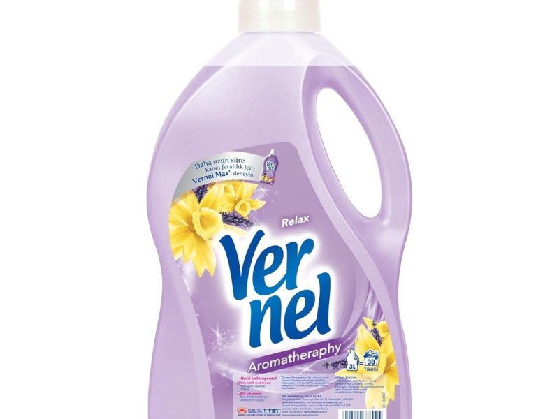 🛍️ Vernel Aroma Therapy Relax 30 Yıkama Çamaşır Yumuşatıcısı (1 x 3000 mL)