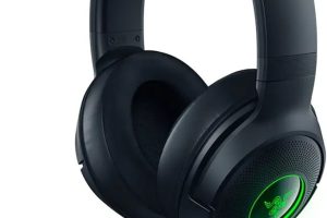 Razer Kraken V3 X USB – Kablolu USB Oyun Kulaklığı (285 g’da ultra hafif, TriForce 40 mm sürücüler, HyperClear Kardioid Mikrofon, 7.1 surround ses, Chroma RGB) Siyah