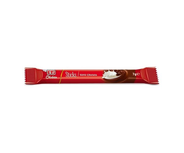 🛍️ Eti Çikolata Sticks Sütlü Çikolata 7 g x 40 Adet
