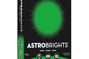 Astrobrights® Renkli Çok Kullanımlı Baskı ve Fotokopi Kağıdı, Mektup Boyutu (8 1/2 “x 11”), 10,9 kg, Gama Yeşili, 500 Yaprak Ream — %47 İndirim | Amazon TR Fırsatı