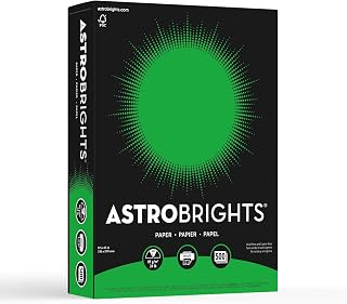 Astrobrights® Renkli Çok Kullanımlı Baskı ve Fotokopi Kağıdı, Mektup Boyutu (8 1/2