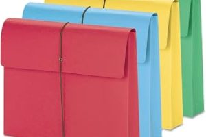 Smead Kapaklı ve kordonlu renkli bölmeli klasör, 5,1 cm uzatma, mektup boyutu, farklı renkler, kutu başına 50 adet (77251) — %26 İndirim | Amazon TR Fırsatı