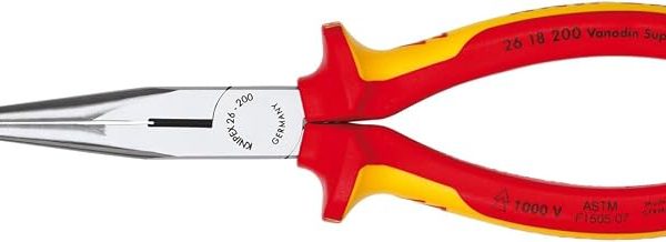 Knipex 2618200SBA Long Nose Pliers with Cutter, 1000 Volt Rated, 20cm — %30 İndirim | Amazon TR Fırsatı