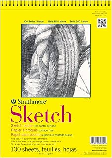 Strathmore Sketch Kağıt Ped Duvar Resmi 27,9 cm x 35,6 cm