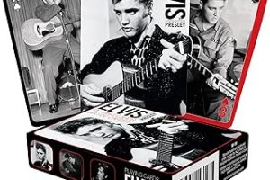 Elvis Playing Cards Black & White — %36 İndirim | Amazon TR Fırsatı