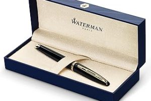 Waterman dolgu tutucu, ince uç, 18 K ayrıntılar, altın renkli süslemeler, boyalı uç kalınlığı F Siyah — %21 İndirim | Amazon TR Fırsatı