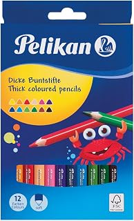 Pelikan renkli üçgen 12 Adet 4012700724038