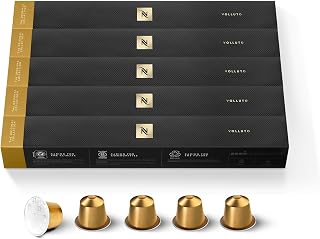 Nespresso Orijinal Kapsüller, Volluto, Hafif Kızartma Espresso, 50 Adet Espresso Kahve Kapsülleri