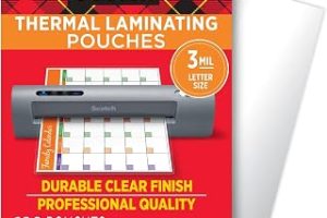 Scotch Thermal Laminator Pouches 3 Mil 100/Pkg-8.9″X11.4″ Letter — %46 İndirim | Amazon TR Fırsatı