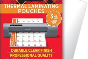Scotch Thermal Laminator Pouches 3 Mil 100/Pkg-8.9″X11.4″ Letter — %35 İndirim | Amazon TR Fırsatı