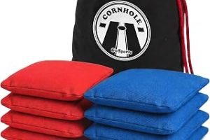 GoSports Official Regulation Cornhole Bean Bags Set (8 All Weather Bags) – America Stars and Stripes or Red and Blue – Choose Your Style — %67 İndirim | Amazon TR Fırsatı