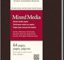 Strathmore Mixed Media Art Journal 14 x 21,6 cm, 64 sayfa (32 yaprak) — %20 İndirim | Amazon TR Fırsatı