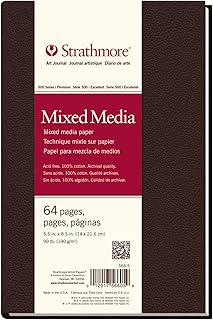 Strathmore Mixed Media Art Journal 14 x 21,6 cm, 64 sayfa (32 yaprak)