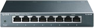 TP-Link TL-SG108, 8-Port 10/100/1000 MBPS Gigabit Ethernet Switch 5 V Harici Güç Adaptörü
