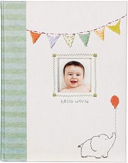 CR Gibson Baby-foto-Journal-Album Book Made With Love