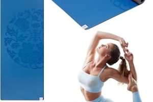 Gaiam dry-grip yoga matı – 5 mm kalınlığında kaymaz egzersiz ve fitness matı, standart veya sıcak yoga, pilates ve yer egzersizleri için – yastıklı destek, kaymaz kaplama – 173 x 61 cm — %32 İndirim | Amazon TR Fırsatı