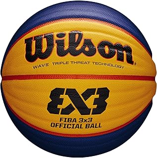 Wilson Üniseks Yetişkin FIBA 3X3 Mini RUBBER BASKETALL