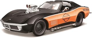 Maisto Model Araba, Harley-Davidson 1970 Corvette, 1:24 Ölçekli