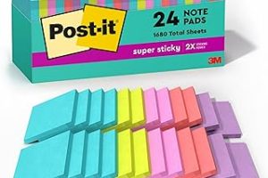Post-it Süper Yapışkan Notlar, 24 Not Defteri, 3×3 inç, 2 x Yapıştırma Gücü, Okul Malzemeleri ve Ofis Ürünleri, Dikey Yüzeyler için Yapışkan Notlar, Monitörler, Duvarlar ve Pencereler, Süpernova Neons — %35 İndirim | Amazon TR Fırsatı