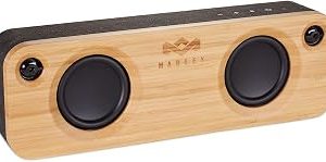 Marley House of Get Together, taşınabilir Bluetooth hoparlör kutusu, kablosuz bağlantı, mikrofon, oda doldurucu ses, 3,5 mm Aux girişi, USB bağlantı noktası, 10 saat Pil ömrü, siyah — %21 İndirim | Amazon TR Fırsatı