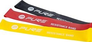 Pure2Improve P2I200280 3’lü Direnç Lastiği Mini Band Seti, Siyah/Sarı/Kırmızı — %20 İndirim | Amazon TR Fırsatı