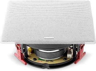 Focal 300 ICW4 Duvar İçi/Sıva Altı Tavan Hoparlör, 4 inç Flax Woofer Beyaz