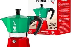 Bialetti – Moka Express Italia: 3 Cups Ocak Üstü Espresso Pişirici – 130ml – Karma Renk – Alüminyum Gövde – Patentli Güvenlik Valfi – Tüm Ocak Türleri İçin Uygundur (İndüksiyon Hariç) — %30 İndirim | Amazon TR Fırsatı