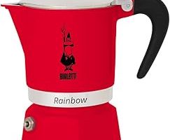 Bialetti – Rainbow: 3 Cups Ocak Üstü Espresso Pişirici – 130ml – Kırmızı Renk – Alüminyum Gövde – Patentli Güvenlik Valfi – Tüm Ocak Türleri İçin Uygundur (İndüksiyon Hariç) — %37 İndirim | Amazon TR Fırsatı