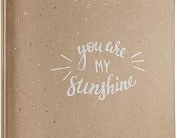 MCS Genişletilebilir 10 Sayfalık Karalama Defteri Albümü, 12 x 12 İnç Sayfa, 13,5 x 12,5 İnç, You Are My Sunshine — %23 İndirim | Amazon TR Fırsatı