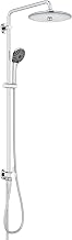 GROHE Vitalio Joy System 260 Yön Değiştiricili Duş Sistemi | Duvar Dışı Bağlantı | 3 Akışlı Tepe Duşu / 3 Akışlı El Duşu / 1750mm & 800mm Duş Hortumu | Su Tasarruflu | Duş Başlığı | Krom | 27357002