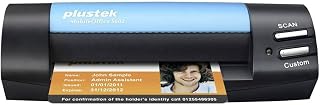 Plustek MobileOffice S602 Visitenkarten-Scanner 1200 x 1200DPI A6 schwarz, blau – (104,9 x 500 mm, 1200 x 1200 dpi, 48 bit, 24/48 bit, 8/16 bit, 1 bit)