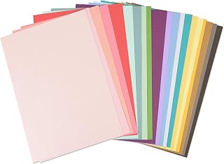 Sizzix Fotoğraf Kartonu, 80 Adet, Çok Renkli, 30x21x2.3cm