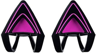 Razer Kitty Ears - Tüm Kraken Kulaklıklar için Kitty Ears (Kraken'inize uyacak şekilde tasarlandı, Ayarlanabilir, Su Geçirmez) Neon