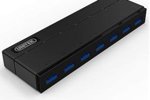 Unitek Hub 7 Port USB 3.0 aktif güç kaynağı, veri merkezi çoklu dağıtıcı, PC, dizüstü bilgisayar, klavye, fare, yazıcı, iOS (Mac) + Windows uyumlu, tak ve çalıştır, siyah — %31 İndirim | Amazon TR Fırsatı
