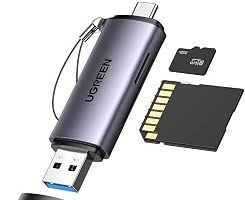 Ugreen Type-C ve USB 3.0 SD TF Kart Okuyucu — %25 İndirim | Amazon TR Fırsatı