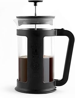 Bialetti – Smart French Press: Yaklaşık 1L kapasiteli kahve hazırlayıcı – Siyah Polipropilen Gövde – Bulaşık Makinesinde Yıkanabilen Borosilikat Cam Sürahi – Paslanmaz Çelik Filtre Sistemi — %31 İndirim | Amazon TR Fırsatı