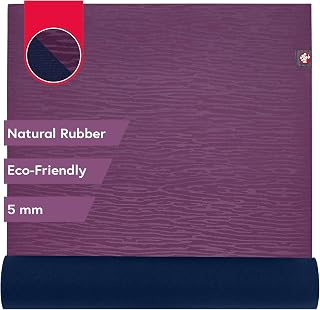 Manduka eKO Yoga Minderi - Kadın ve Erkek İçin, Güçlü, Dayanıklı, Kaymaz Kavrama, 5 mm Kalınlık, 180 cm