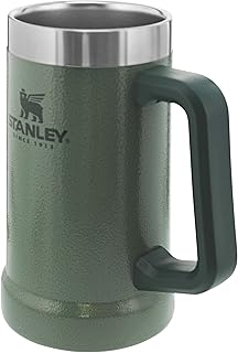 STANLEY Vacuum Stein Termos Bardak 0.7 Litre - Yeşil (Hammertone Green) | Paslanmaz Çelik