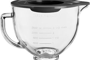 Kitchenaid 4,8 L Stand Mikser İçin Cam Kase-5KSM5GB — %46 İndirim | Amazon TR Fırsatı
