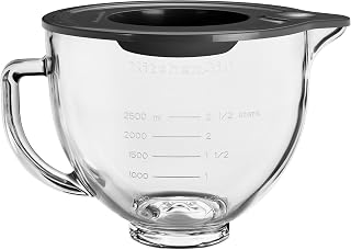 Kitchenaid 4,8 L Stand Mikser İçin Cam Kase-5KSM5GB — %46 İndirim | Amazon TR Fırsatı