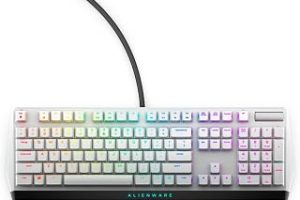 Alienware Yeni Düşük Profilli RGB Oyun Klavyesi AW510K Işık, Anahtar Başına Alienfx RGB Aydınlatma, Medya Kontrolleri ve USB Geçişi, Cherry MX Düşük Profilli Kırmızı Anahtarlar, Ay Işığı — %22 İndirim | Amazon TR Fırsatı